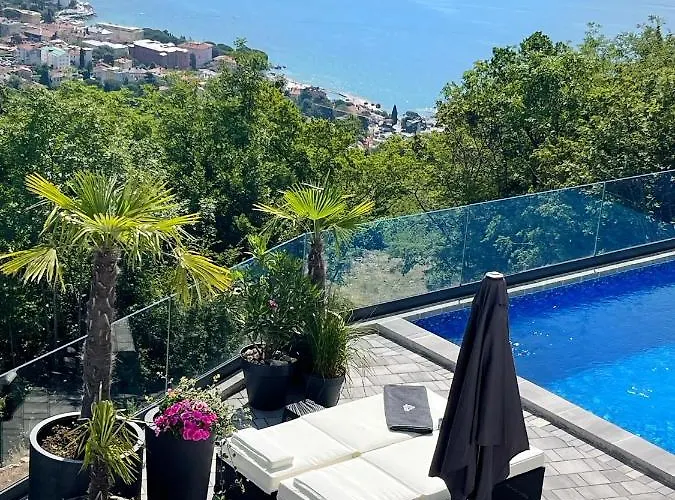 White Pearl Diamond Haus B, Opatija Mit Meerblick & Pool *